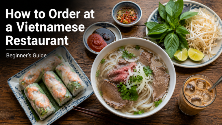How to Order at a Vietnamese Restaurant (Beginner’s Guide)