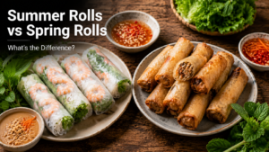 Summer Rolls vs Spring Rolls — What’s the Difference?