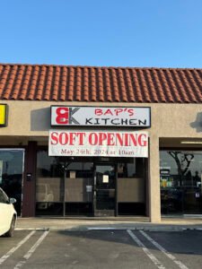 Bap’s Kitchen — pho restaurant in Garden Grove, California