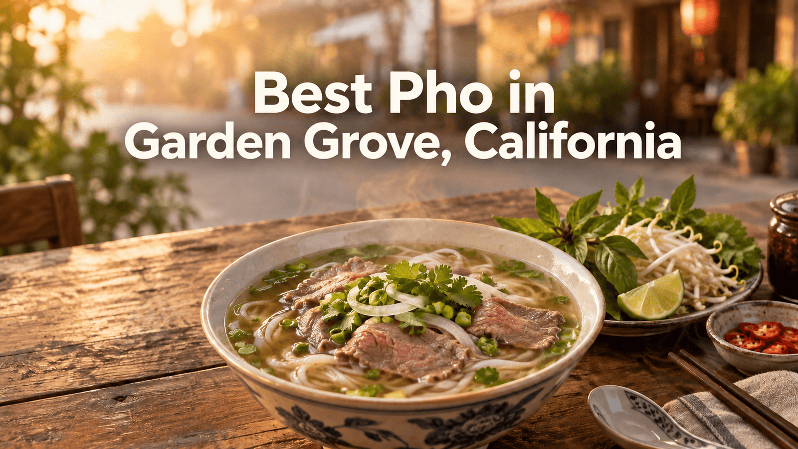 Best Pho in Garden Grove California
